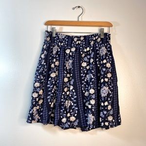 Navy Blue Skirt
